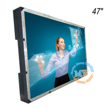 TFT color open frame 47inch LCD monitor with USB powered touch screen
